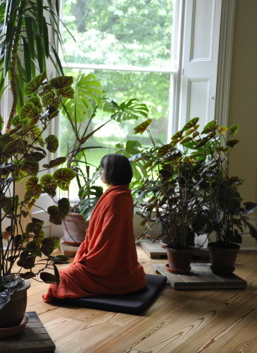 meditación en casa